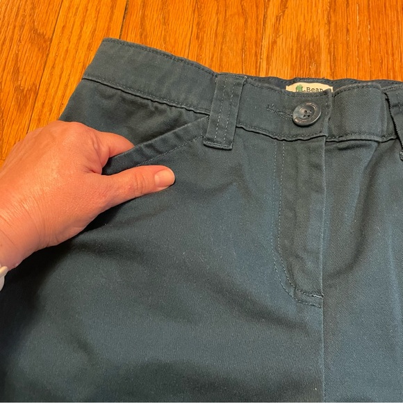 LL Bean Lined Trousers, Teal - Picture 3 of 7